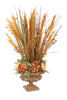 Distinctive Designs Home Decor Hydrangeas, Peonies In Summerdale-Finish Low Fiberglass Urn
