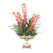 Distinctive Designs Home Decor Orchid Garden In Porcelain Compote