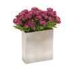 Distinctive Designs Purple Ranunculus In Silver Container