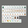 Emerald Dynasty Mahjong Tile Set