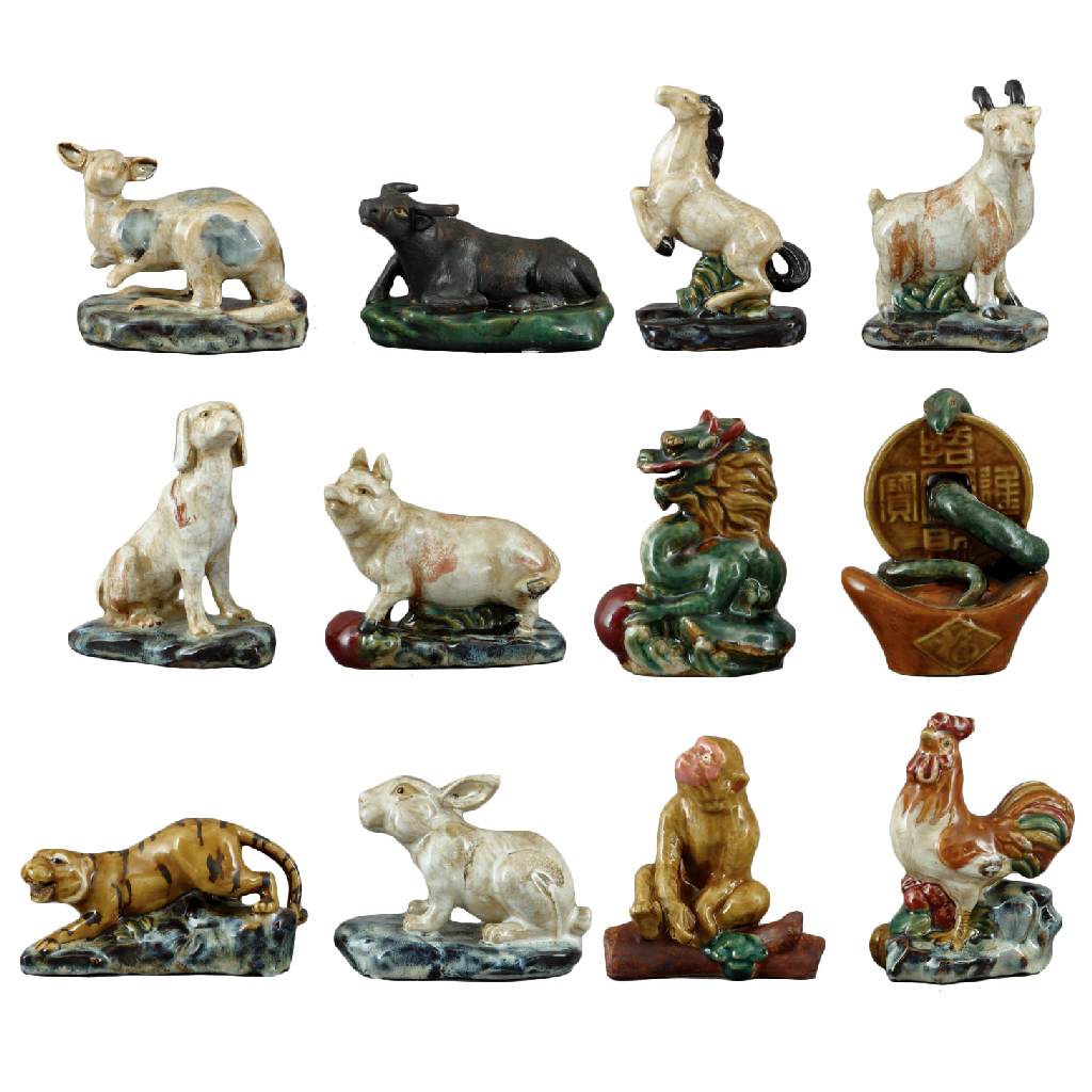 Danny's Fine Porcelain 5" Set/12 Animals