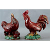 Danny's Fine Porcelain 14" Red Hen and Chickens