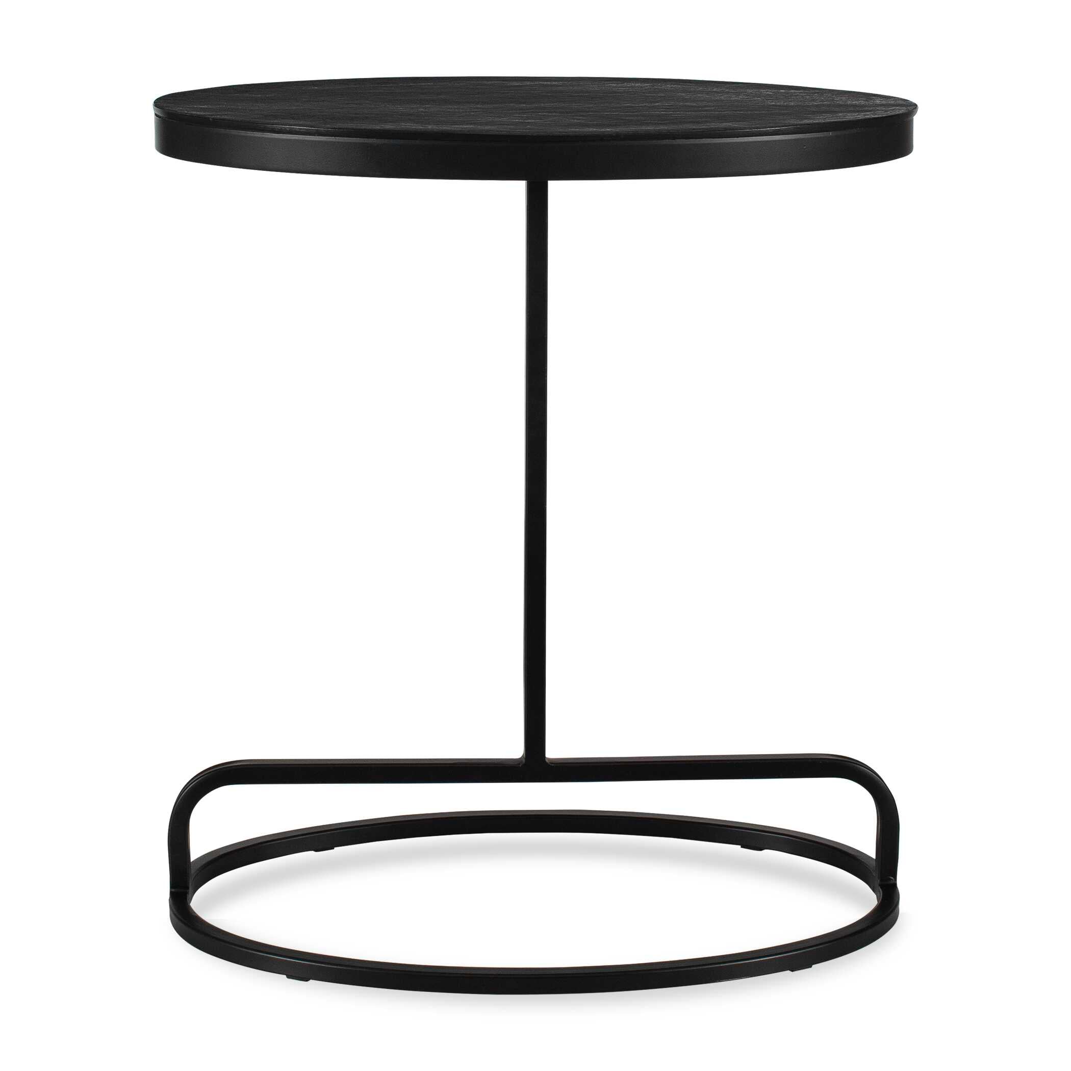 Furnishings Discovery Direct Home Decor Aluminum And Iron Balance Oval Accent Table