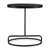 Furnishings Discovery Direct Home Decor Aluminum And Iron Balance Oval Accent Table