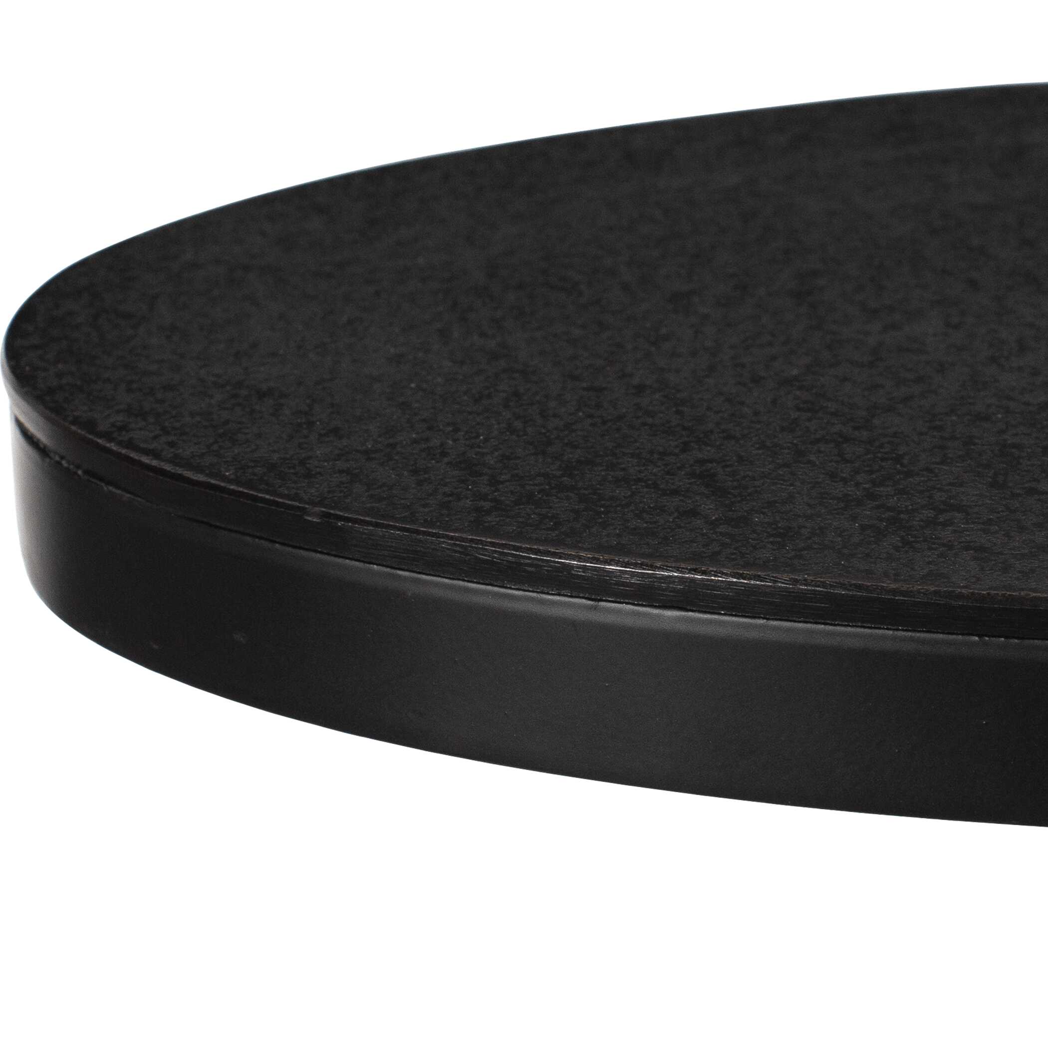 Furnishings Discovery Direct Home Decor Aluminum And Iron Balance Oval Accent Table