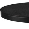 Furnishings Discovery Direct Home Decor Aluminum And Iron Balance Oval Accent Table