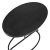 Furnishings Discovery Direct Home Decor Aluminum And Iron Balance Oval Accent Table