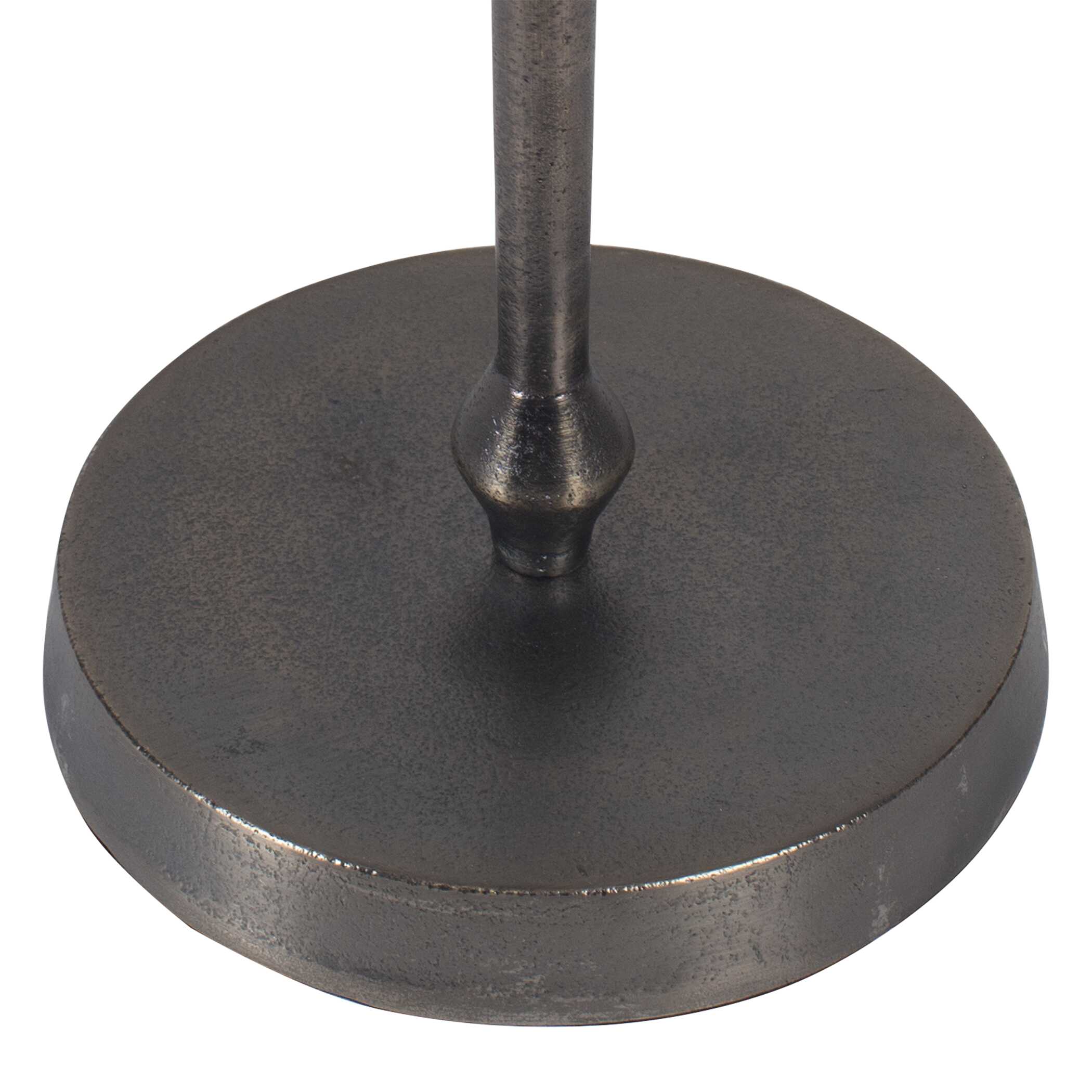 Furnishings Discovery Direct Home Decor Aluminum And Iron Bronze Finish Accent Table