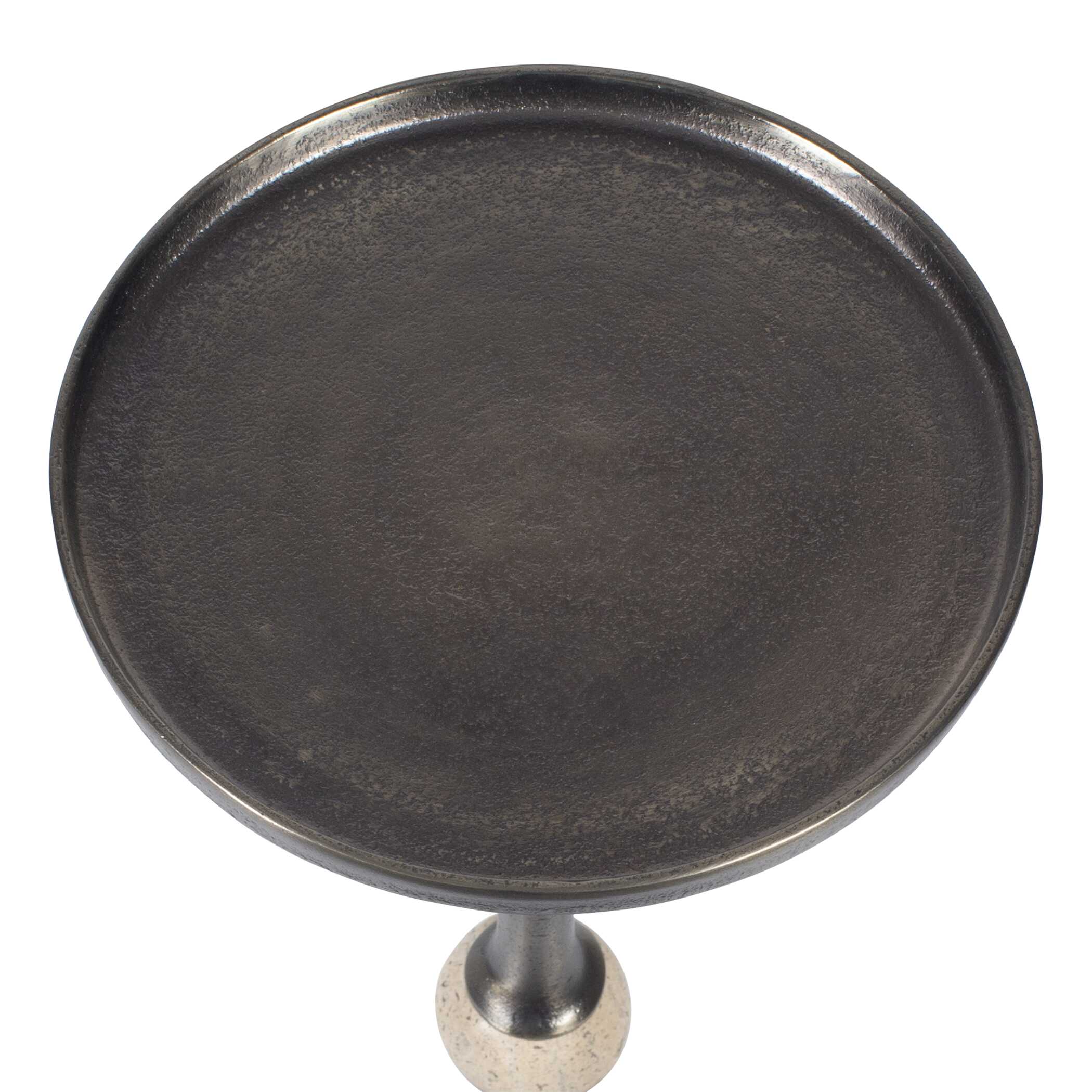 Furnishings Discovery Direct Home Decor Aluminum And Iron Bronze Finish Accent Table
