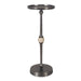 Furnishings Discovery Direct Home Decor Aluminum And Iron Bronze Finish Accent Table