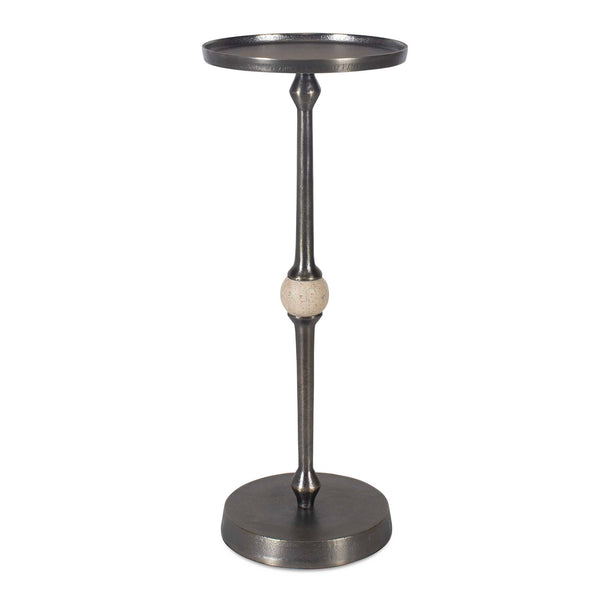 Furnishings Discovery Direct Home Decor Aluminum And Iron Bronze Finish Accent Table