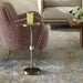 Furnishings Discovery Direct Home Decor Aluminum And Iron Bronze Finish Accent Table