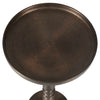 Furnishings Discovery Direct Home Decor Aluminum And Iron Classic Antiqued Accent Table