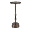 Furnishings Discovery Direct Home Decor Aluminum And Iron Classic Antiqued Accent Table