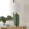 Furnishings Discovery Direct Home Decor Ceramic Olive Table Lamp