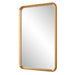Furnishings Discovery Direct Home Decor Concave Gold Arch Mirror