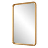 Furnishings Discovery Direct Home Decor Concave Gold Arch Mirror