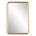 Furnishings Discovery Direct Home Decor Concave Gold Arch Mirror