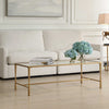 Furnishings Discovery Direct Home Decor Crafted Antiqued Coffee Table