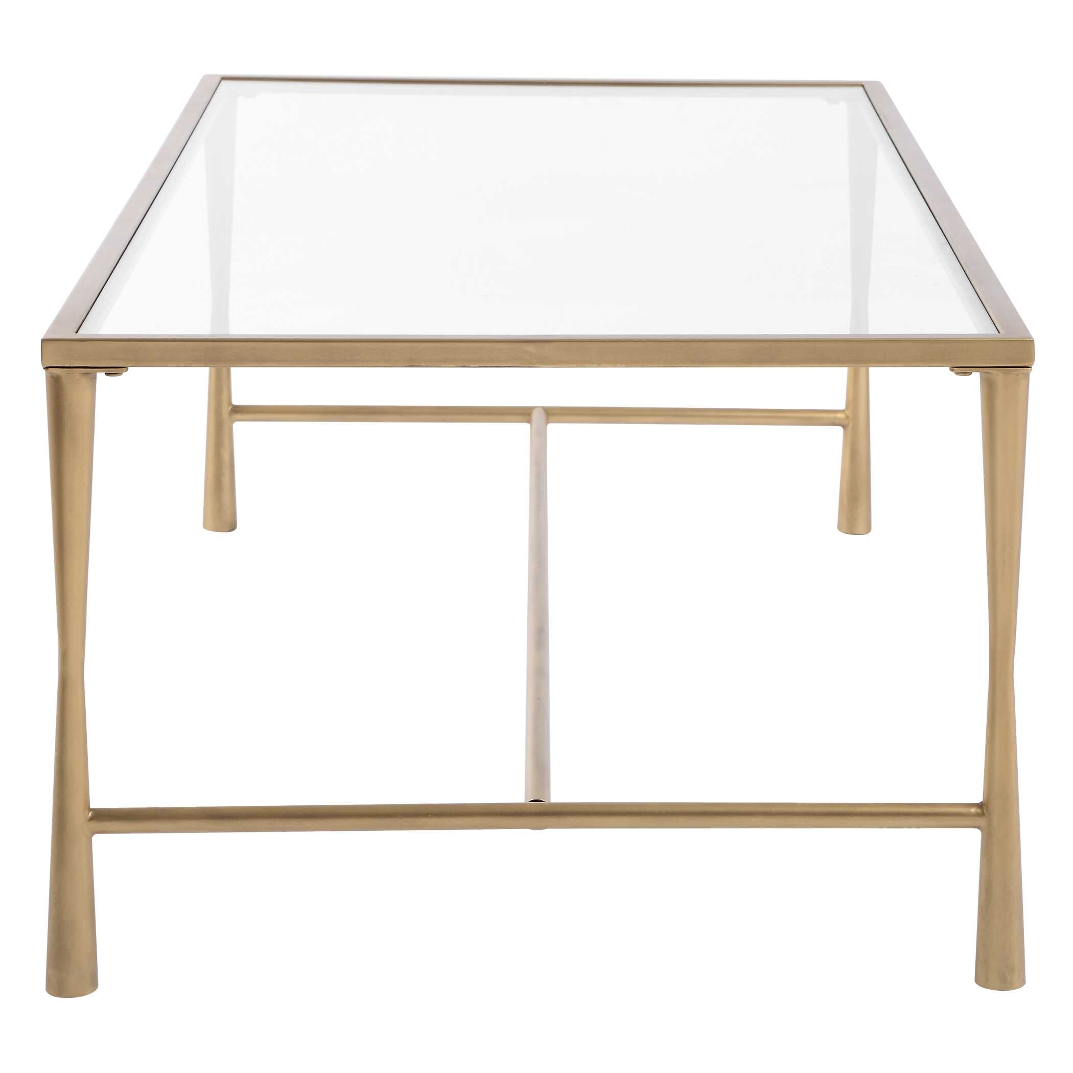 Furnishings Discovery Direct Home Decor Crafted Antiqued Coffee Table