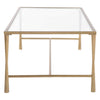 Furnishings Discovery Direct Home Decor Crafted Antiqued Coffee Table