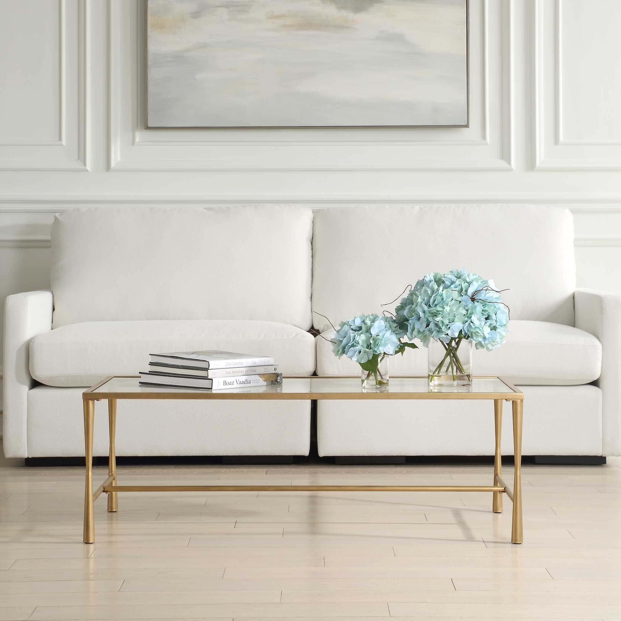 Furnishings Discovery Direct Home Decor Crafted Antiqued Coffee Table