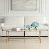 Furnishings Discovery Direct Home Decor Crafted Antiqued Coffee Table