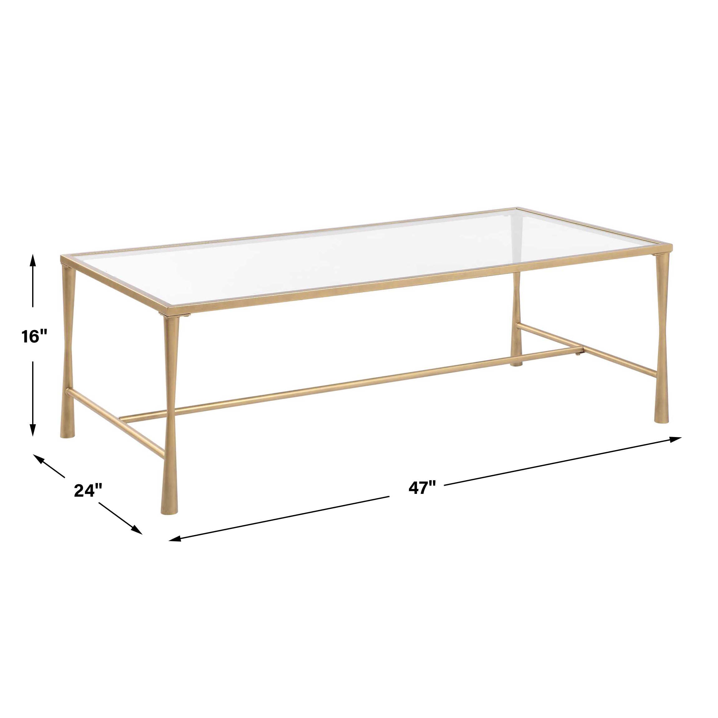 Furnishings Discovery Direct Home Decor Crafted Antiqued Coffee Table