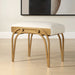 Furnishings Discovery Direct Home Decor Curved Bench