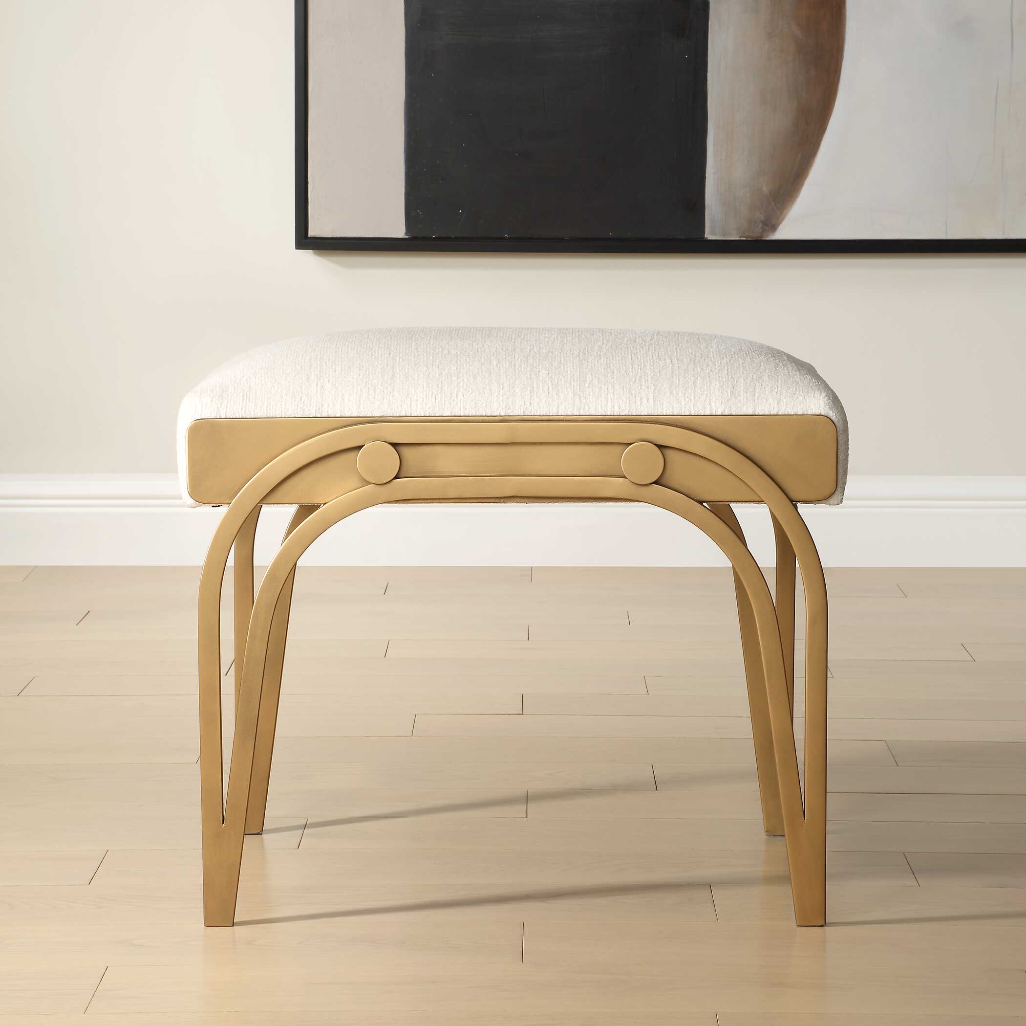Furnishings Discovery Direct Home Decor Curved Bench