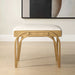 Furnishings Discovery Direct Home Decor Curved Bench