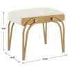 Furnishings Discovery Direct Home Decor Curved Bench