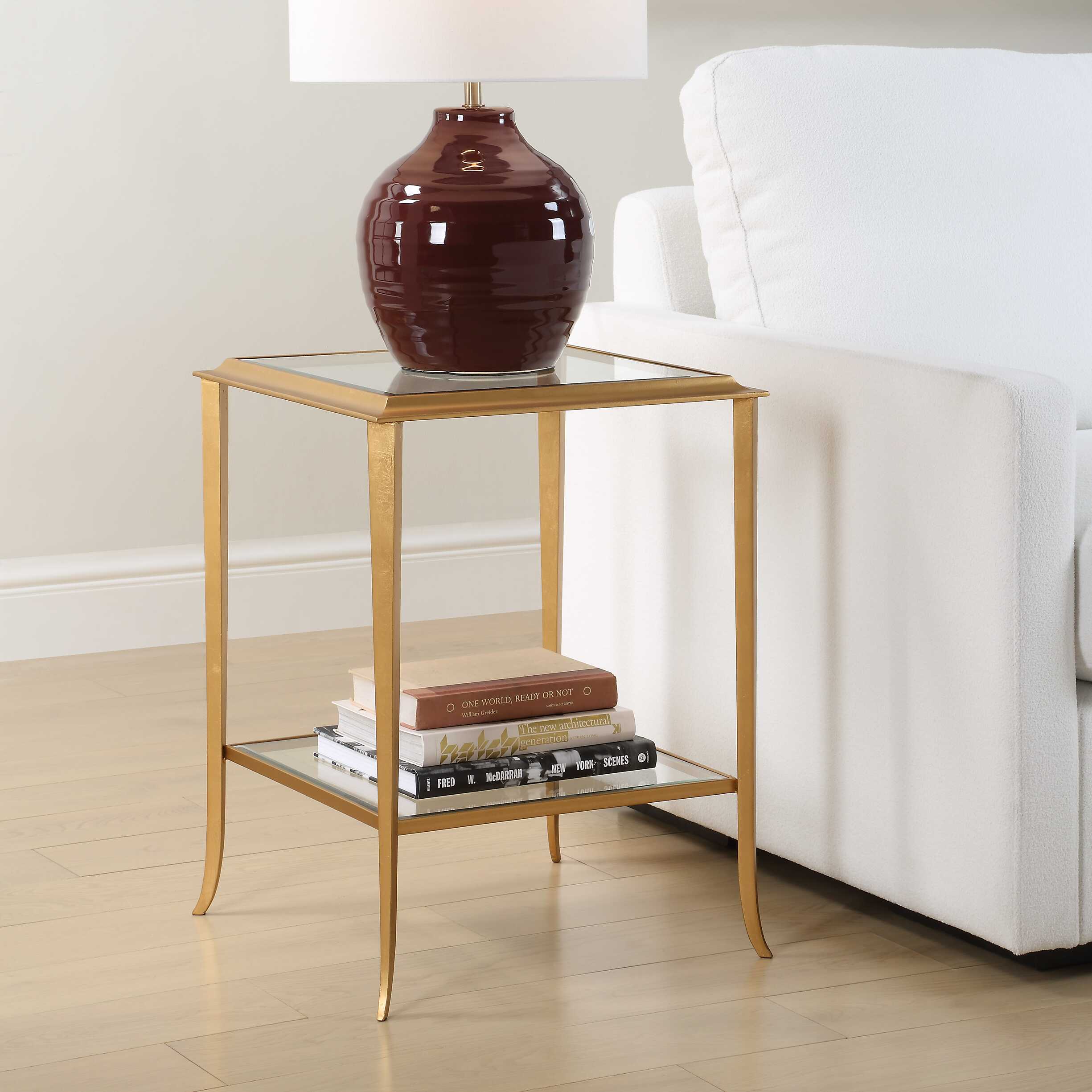 Furnishings Discovery Direct Home Decor Flare Accent Table