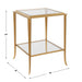 Furnishings Discovery Direct Home Decor Flare Accent Table