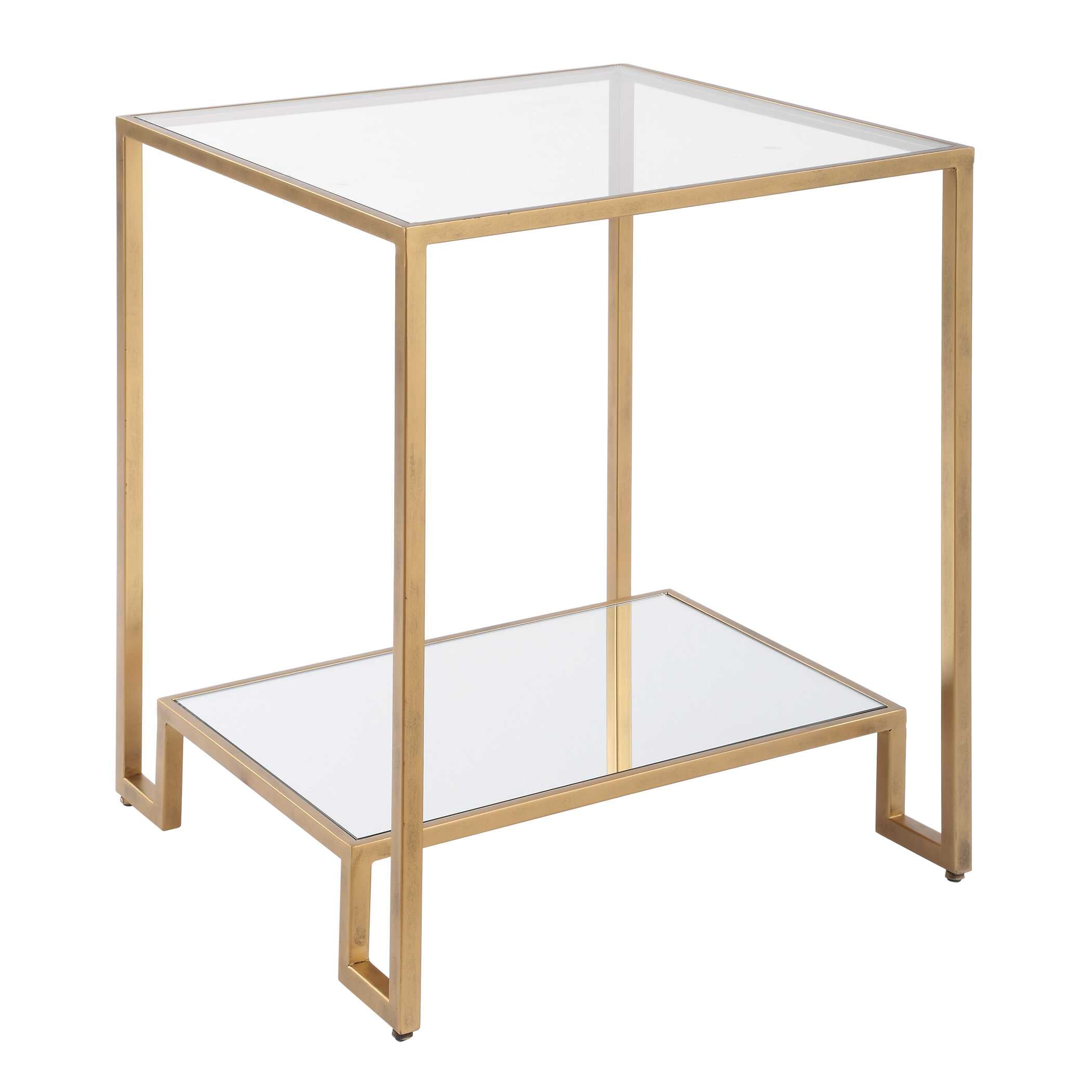 Furnishings Discovery Direct Home Decor Gold Iron Table