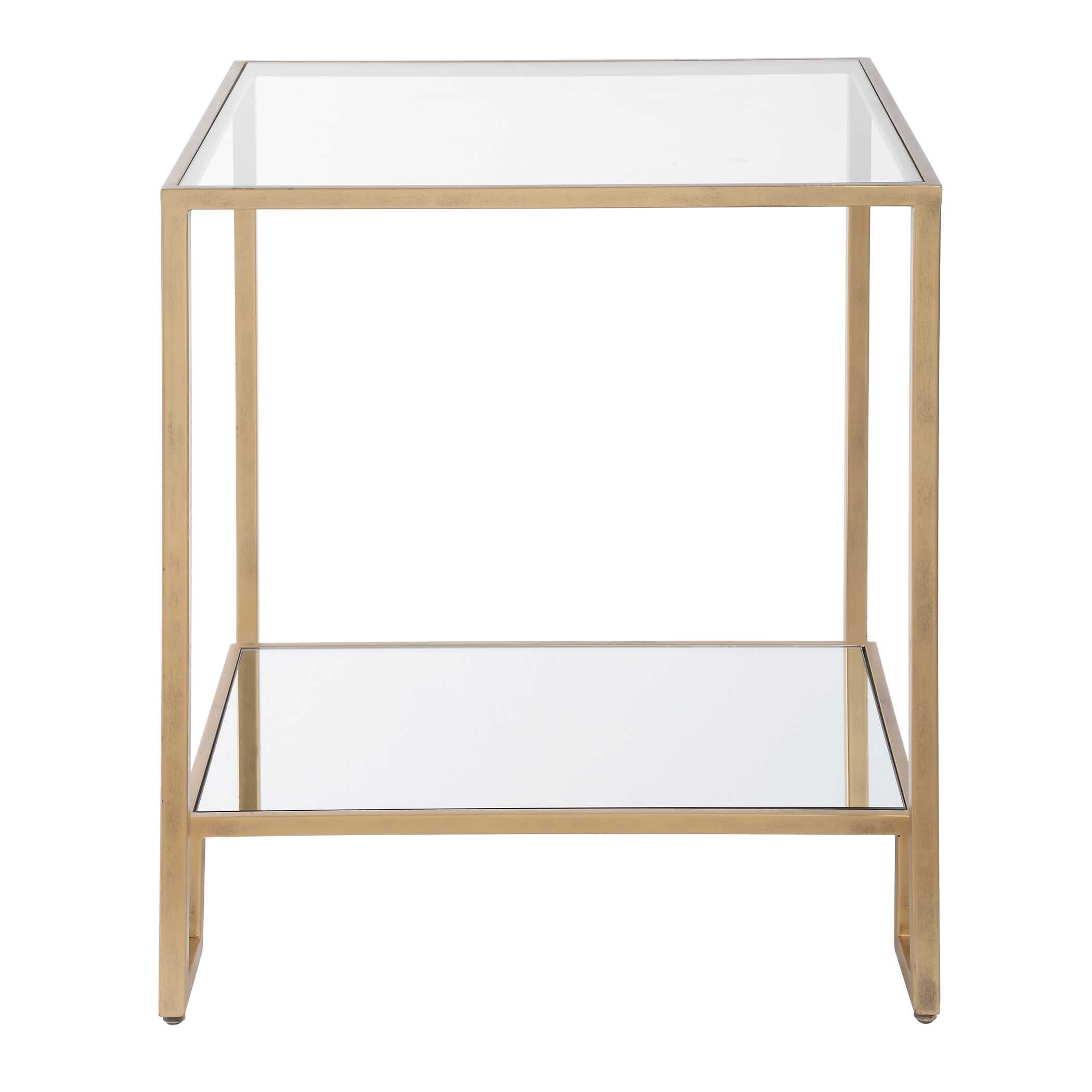 Furnishings Discovery Direct Home Decor Gold Iron Table