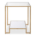 Furnishings Discovery Direct Home Decor Gold Iron Table