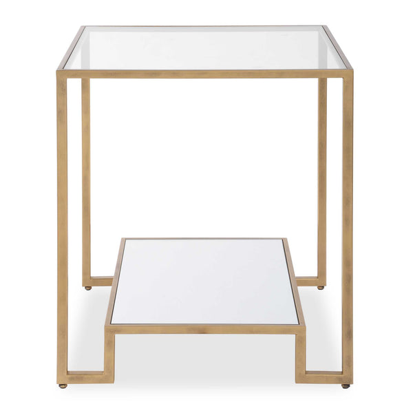 Furnishings Discovery Direct Home Decor Gold Iron Table