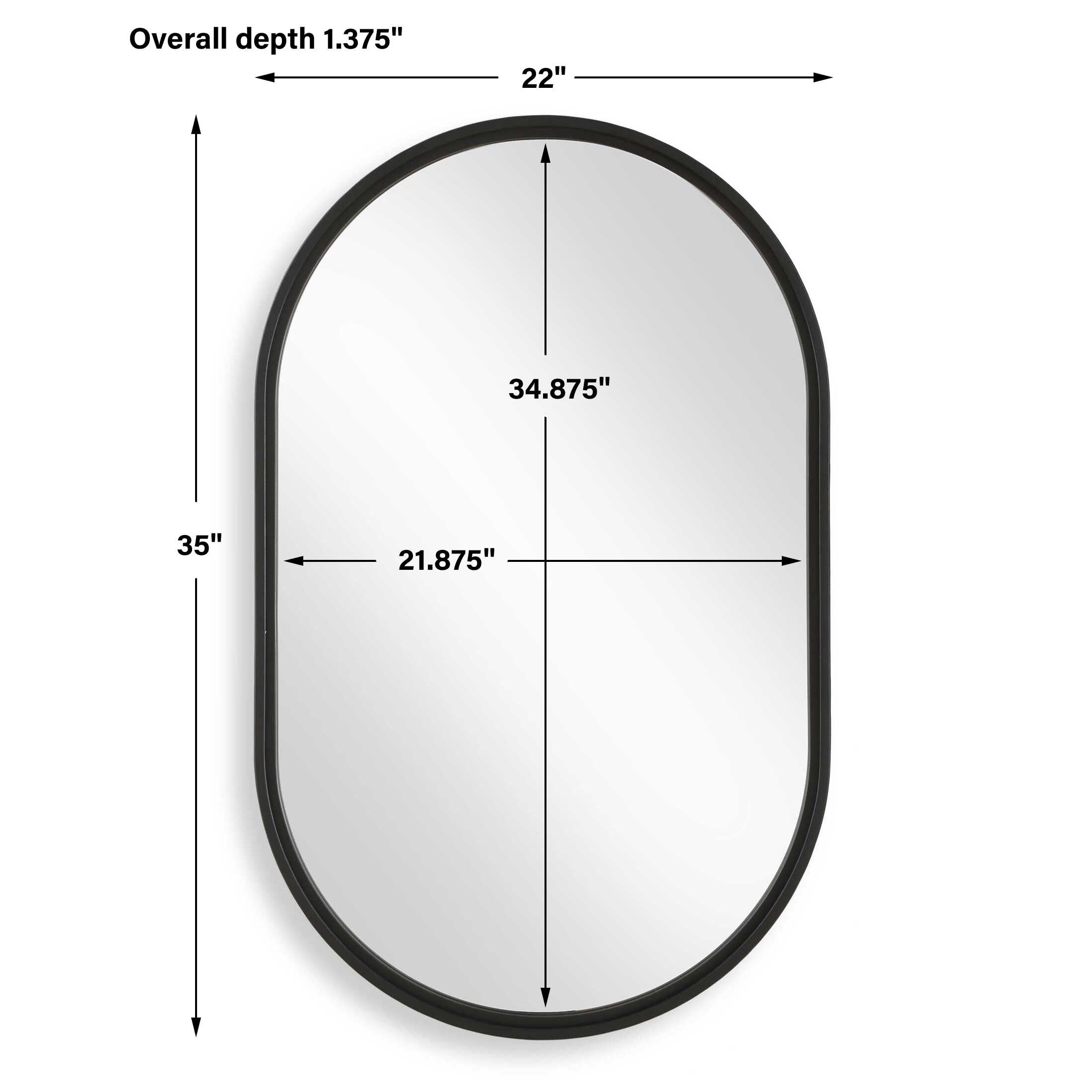 Furnishings Discovery Direct Home Decor Golden Radius Mirror