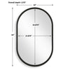 Furnishings Discovery Direct Home Decor Golden Radius Mirror