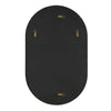 Furnishings Discovery Direct Home Decor Golden Radius Mirror