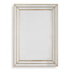 Furnishings Discovery Direct Home Decor Grooved Metallic Mirror