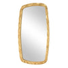 Furnishings Discovery Direct Home Decor Luxe Gold Leaf Mirror