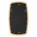 Furnishings Discovery Direct Home Decor Luxe Gold Leaf Mirror