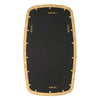 Furnishings Discovery Direct Home Decor Luxe Gold Leaf Mirror