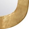 Furnishings Discovery Direct Home Decor Luxe Gold Leaf Mirror