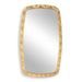 Furnishings Discovery Direct Home Decor Luxe Gold Leaf Mirror