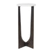 Furnishings Discovery Direct Home Decor Marble and Iron Accent Table