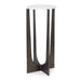 Furnishings Discovery Direct Home Decor Marble and Iron Accent Table
