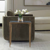 Furnishings Discovery Direct Home Decor Marine Black Marble Accent Table